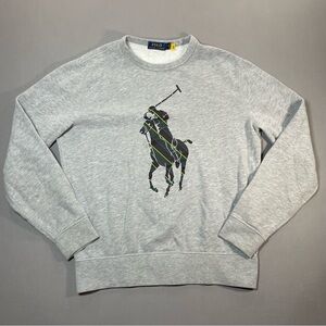 Polo Ralph Lauren Varsity Big Pony Crewneck Graphic Sweatshirt - Mens Medium